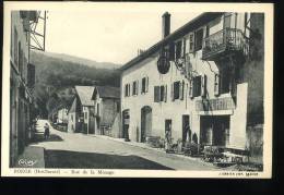 Haute Savoie Boege Rue De La Menoge COMBIER 1943 - Boëge