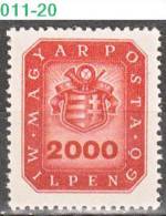 HUNGARY, 1946, Arms And Post Horn, Sc/Mi 750 / 909 - Neufs