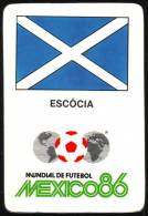 Delcampe - MEXICO 86 - Coupe Du Monde De Football - World Cup -Ecosse - Scotland- Schottland - Scozia- Escocia - Small : 1981-90