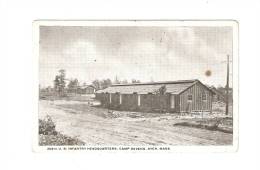 CPA : Camp Devens - Mass.- Infantry Headquarters  - 304 TH U.S. Quartier Général De L'Infanterie - Oorlog 1914-18