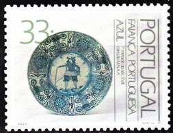 PORTUGAL - 1990,  Faiança Portuguesa (F.P. Azul (1.ª Metade Séc. XVII) ( 1.º Grupo )  33.   ** MNH  MUNDIFIL  Nº 1917 - Neufs