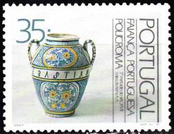 PORTUGAL - 1990,  Faiança Portuguesa (Faiança P. Policroma)  (1.º Grupo)  35.   ** MNH  MUNDIFIL  Nº 1918 - Unused Stamps