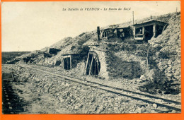 CPA : 55 - Verdun : La Bataille De Verdun : Le Ravin De Bazil  - Vue Peu Commune - War 1914-18