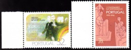 PORTUGAL -1990, Datas Da História De Portugal.   (Série, 2 Valores) ** MNH  MUNDIFIL  Nº 1930/1 - Unused Stamps