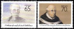 PORTUGAL -1990,  Vultos Das Letras Em Portugal. Camilo/Frei Bartolomeu  (Série, 2 Valores)  ** MNH  MUNDIFIL  Nº 1951/2 - Unused Stamps