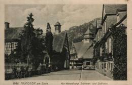 Bad Münster Am Stein. Kur-Verwaltung, Brunnen Und Sudhaus - Bad Münster A. Stein - Ebernburg