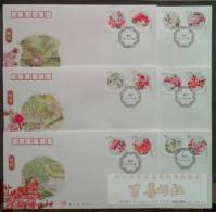 CHINA 2013-6 Peach Blossom With Smell Flowers FDC - 2010-2019