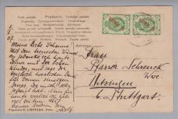 Russland Levante 1907-01-01 Constantinopel AK Nach Ditzingen DE - Cartas & Documentos