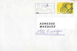 Lettre Circulée Affranchissement Correcte, Obli 28. 12.1996 De Martigny à Euseigne Exc : 2639 - Briefe U. Dokumente