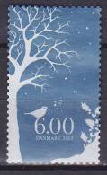 Denmark 2012 BRAND NEW 6.00 Kr. Winter Stamp (From Sheet) MNG - Unused Stamps
