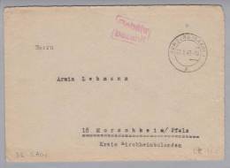 Heimat DE Saar Hamburg 1947-01-21 Gebühr Bezahlt - OC38/54 Belgische Besetzung In Deutschland