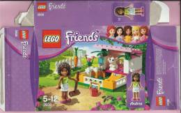 LEGO Carton BOX - No 3938  Friends - Andrea - Home For The Rabbit - Catalogi