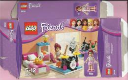 LEGO Carton BOX - No 3939  Friends - Mia - Bedroom - Catalogs