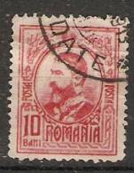 Romania 1908  King Karl I  (o) - Oblitérés