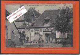 Carte Postale 18. Dun-sur-Auron  La Maison De Charles VII  Trés Beau Plan - Dun-sur-Auron