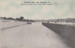 Ohio Cincinnati Fernbank Dam Showing Locks With Upper Gate Opened - Cincinnati