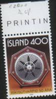 Islanda Islande Iceland 1980 50 Anniv . Radio Diffusione Nazionale 1v Complete Set ** MNH - Nuevos
