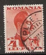 Romania 1935-40  King Karl II  (o) - Usati