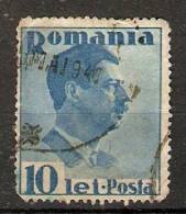 Romania 1935-40  King Karl II  (o) - Gebraucht