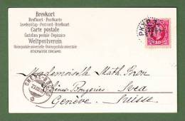 CARTE POSTALE -- CHENE-BOURG - 23.8.1905 - Briefe U. Dokumente