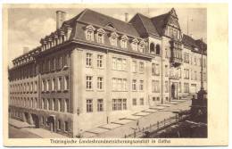 Gotha, Thüringische Landesbrandversicherungsa Nstalt, Um 1930, Landpoststempel V. Zillbach - Gotha