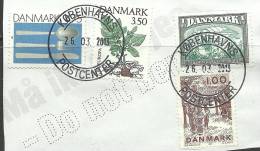 DENMARK Dänemark Danmark Cut Out Europa CEPT Flug Aero Plane Etc O - Used Stamps