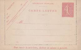G) 1900, FRANCE POSTAL STATIONARY, MINT, FRESH COLOR - Letter Cards