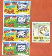 MALTA - 5 OLD LOTTERY TICKETS - - Billets De Loterie
