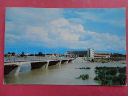 Bridge Over Rio Grande River Laredo & Nuevo Laredo Mexico  1958 Cancel     Ref 890 - Other & Unclassified