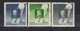 Russie 1944  -PA  Yv.no.67-9 Obliteres,serie Complete - Used Stamps