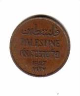PALESTINE    2  MILS  1927  (KM # 2) - Other & Unclassified