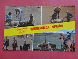 Winnemucca Nevada M/V Cattle   Not Mailed   Ref 890 - Other & Unclassified