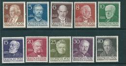 Germany-Berlin 1952 SG B91-100  MNH** - Unused Stamps