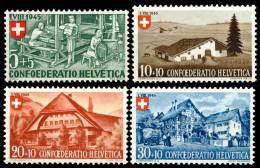 FETE NATIONALE 419 AU 422  1945 - Unused Stamps