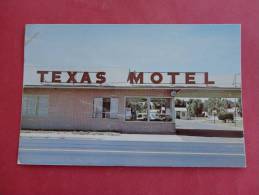 Dalhart TX   Texas Motel    Small Stain On Back                Not Mailed      Ref 891 - Other & Unclassified