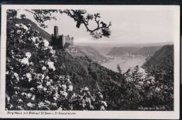 Burg Maus Mit Blick Auf St. Goar Und St. Goarshausen - St. Goar