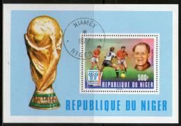 Rep. Niger 1978 World Cup Football Sport Players Sepp Herberger S/s Cancelled ++ 12683 - Rugby