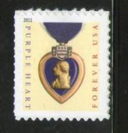 USA - United States Of America 2011 Purple Heart With Ribbon Medals Self-Adhesive MNH - Sonstige & Ohne Zuordnung