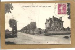 18  ARGENT   AVENUE  DE  LA  GARE  ET  VILLA  DES  FLEURS - Argent-sur-Sauldre