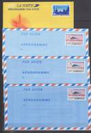 Aérogrammes N° 1013 / 1016  - AER Neufs - Aerogramas