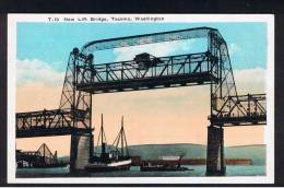 RB 926 - Early Postcard - New Lift Bridge - Tacoma Washington USA - Tacoma
