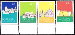 PORTUGAL - 1990,  Palácios Nacionais  (2.º Grupo) ( Série, 4 Valores )  ** MNH  MUNDIFIL  Nº 1968/71 - Neufs