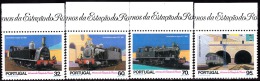 PORTUGAL - 1990,  100 Anos Da Estação Do Rossio   ( Série, 4 Valores )  ** MNH  MUNDIFIL  Nº 1972/75 - Unused Stamps