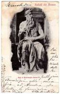 ROMA  -  Mosè Di Michelangelo Buonarroti  -  Carte Ecrite En 1900 - Museums