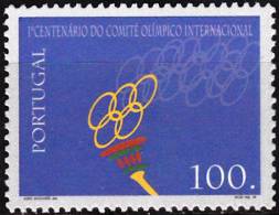 PORTUGAL - 1994,  1.º Centenário Do Comité Olímpico Internacional.  100.    ** MNH  MUNDIFIL  Nº 2184 - Neufs