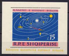 Albania 1964 Space S/s MNH -scarce- - Europa