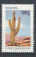 Chile 1987 - 1 Stamp, MNH - Sukkulenten