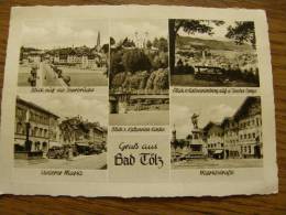 Bad Tölz - Unterer Markt - Marktstrasse - Isarbrücke -  D103106 - Bad Tölz