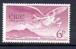 Ireland 1948 Airmails 6d Value, Hinged Mint - Luchtpost