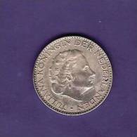 NEDERLAND 1956,  Circulated Coin, XF, 1 Gulden , 0.720 Silver, Juliana  Km184 C90.105 - Monnaies D'or Et D'argent